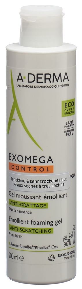 A-DERMA EXOMEGA CONTROL Gel moussant