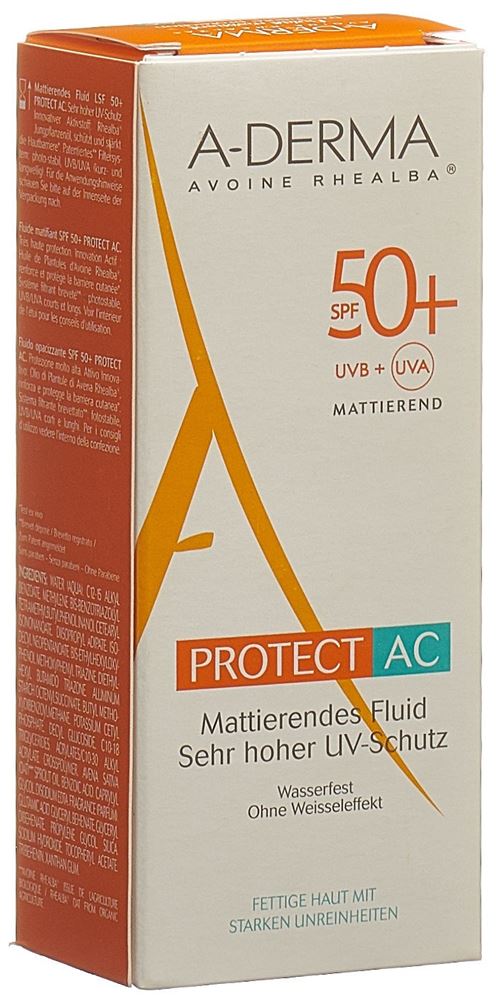 A-DERMA PROTECT-AC mattierendes Fluid