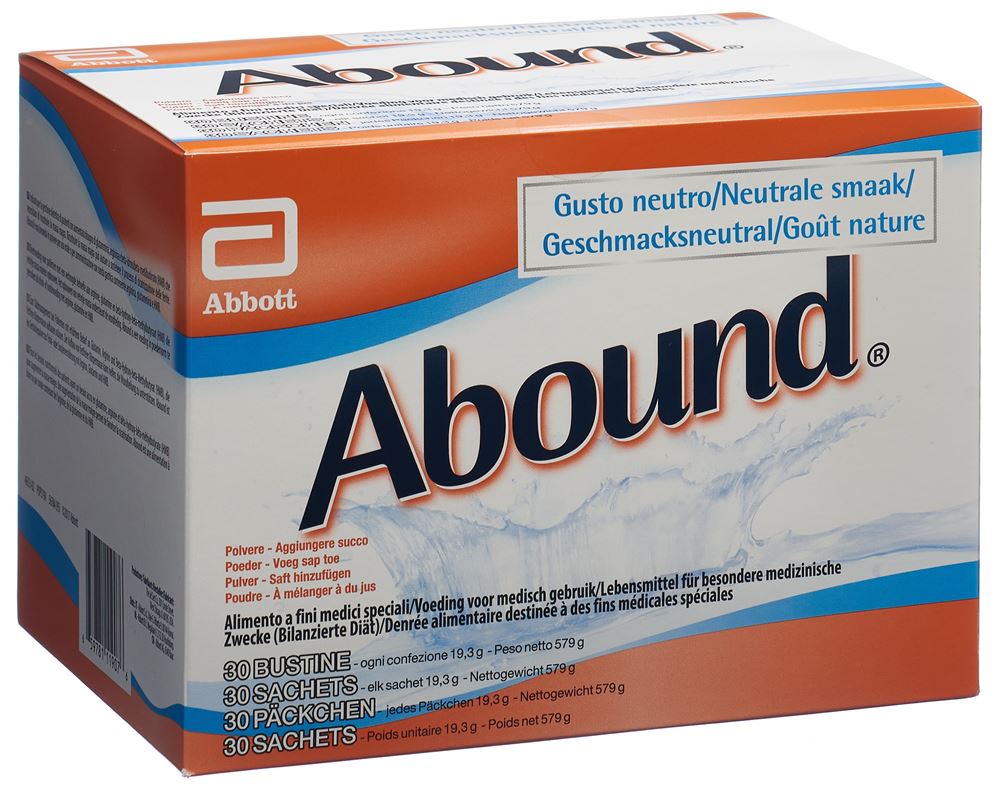 ABOUND pdr neutre sach 19 g