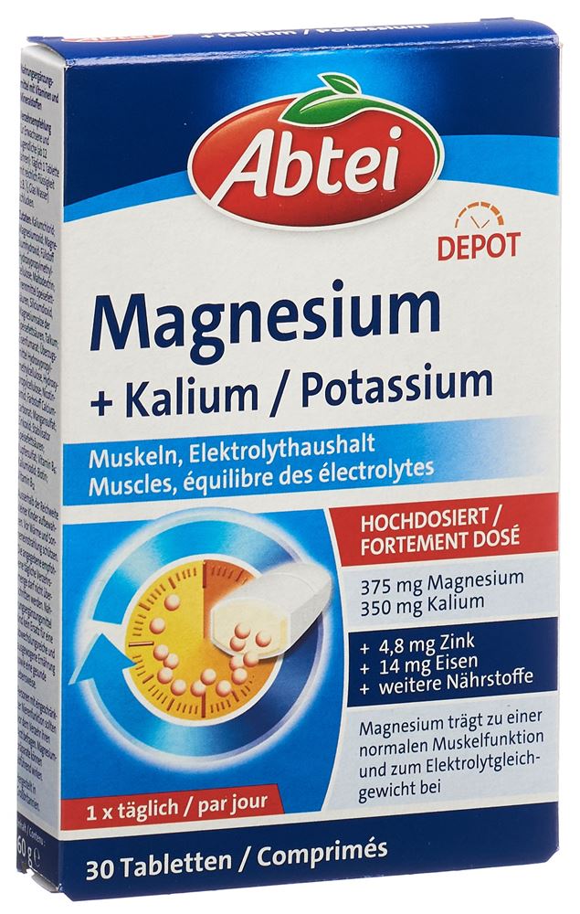 ABTEI Magnesium + potassium dépôt