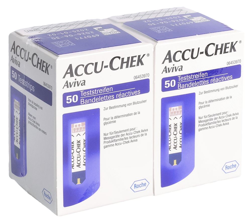 ACCU-CHEK Aviva bandelettes