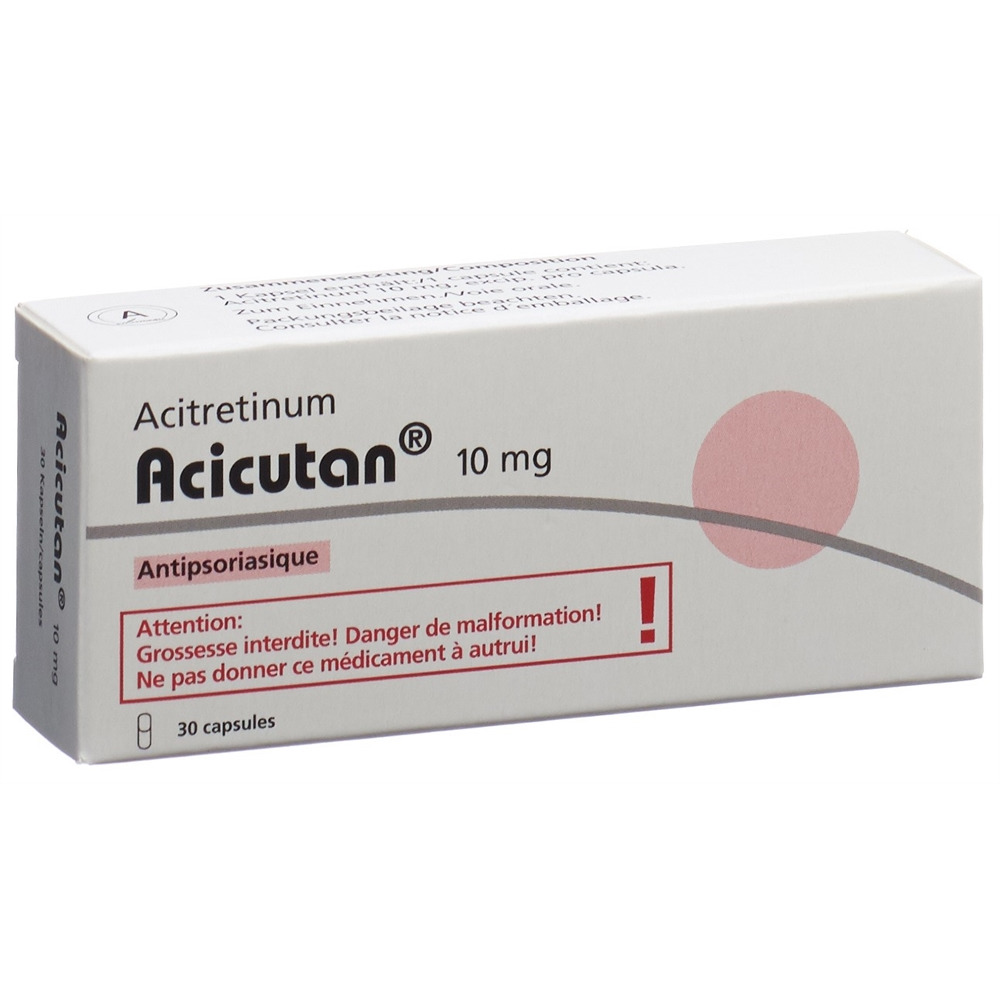 ACICUTAN Kaps 10 mg Blist 30 Stk, Bild 2 von 2