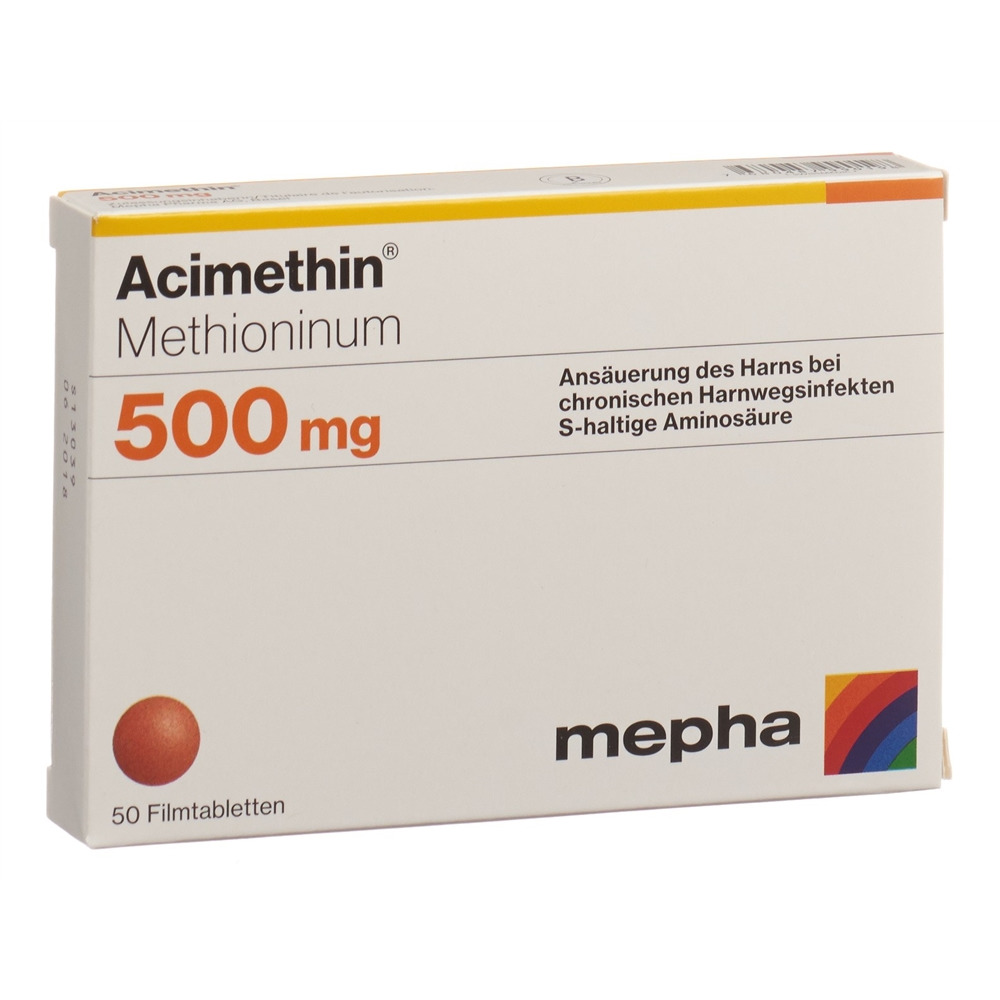 Acimethin cpr pell 500 mg blist 50 pce, image principale
