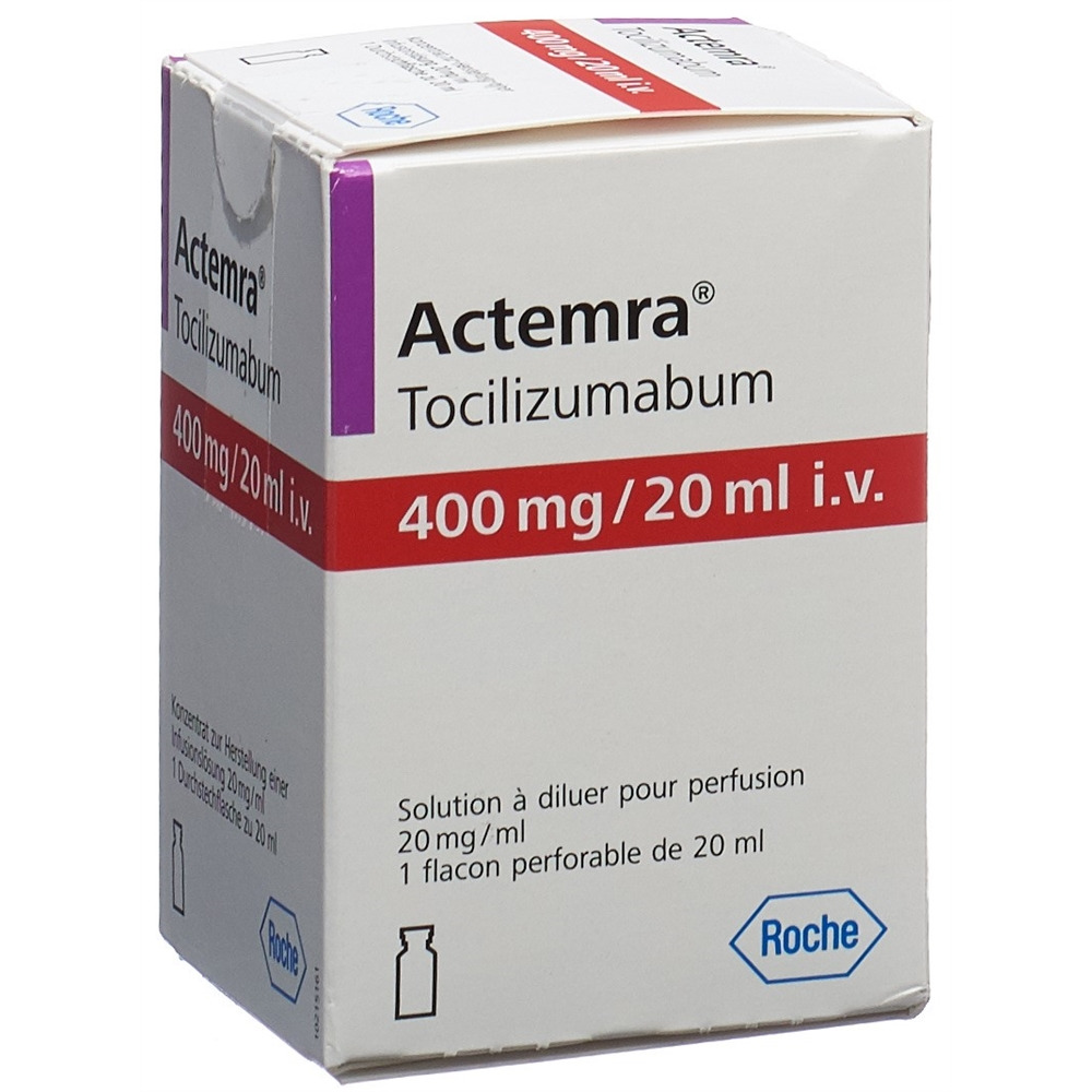 ACTEMRA conc perf 400 mg/20ml flac 20 ml, image 2 sur 2