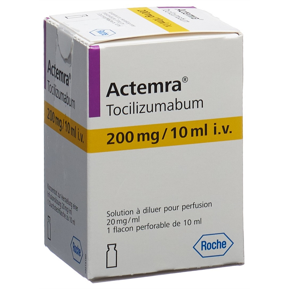 ACTEMRA Inf Konz 200 mg/10ml Durchstf 10 ml, Bild 2 von 2