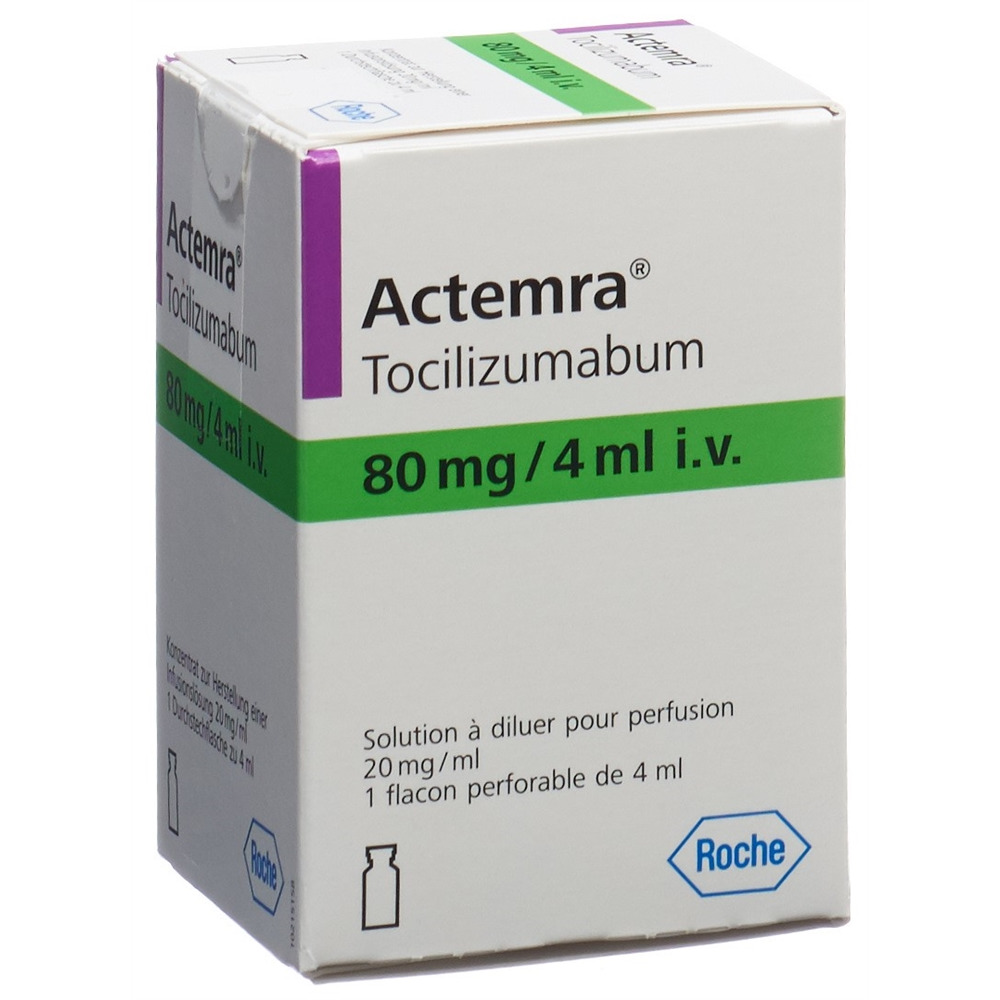 ACTEMRA Inf Konz 80 mg/4ml Durchstf 4 ml, Bild 2 von 2