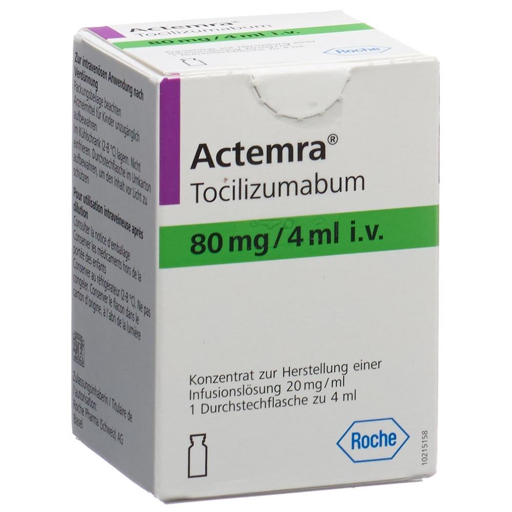 ACTEMRA Inf Konz 80 mg/4ml Durchstf 4 ml, Hauptbild