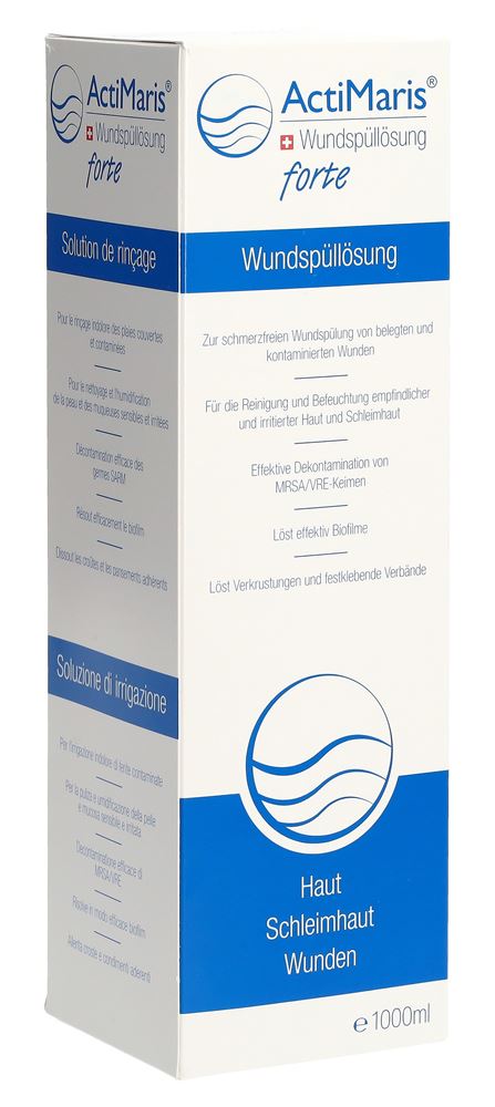 ACTIMARIS forte solution de rinçage des plaies