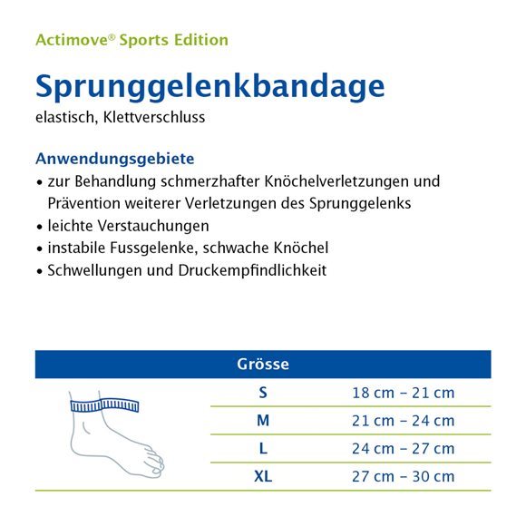Actimove Sport Sprunggelenkbandage, Bild 2 von 4