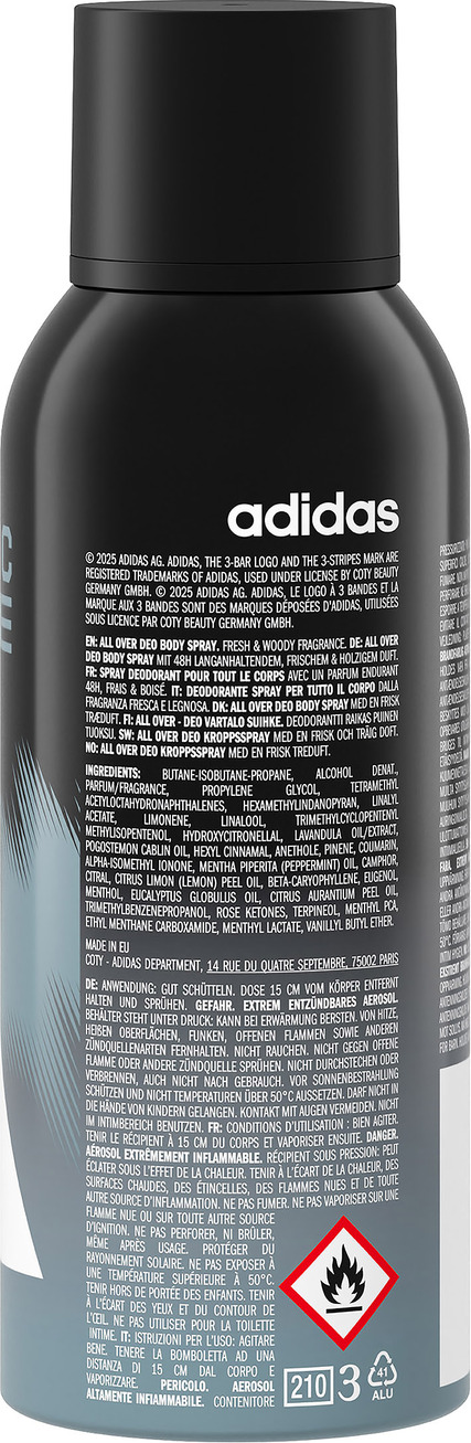 Adidas Dynamic Pulse Deo Body, image 2 sur 3