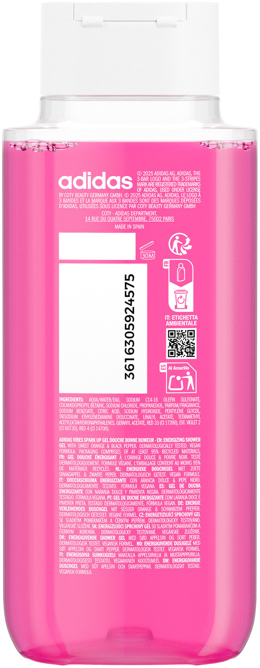 Adidas Vibes Shower Gel, image 2 sur 2