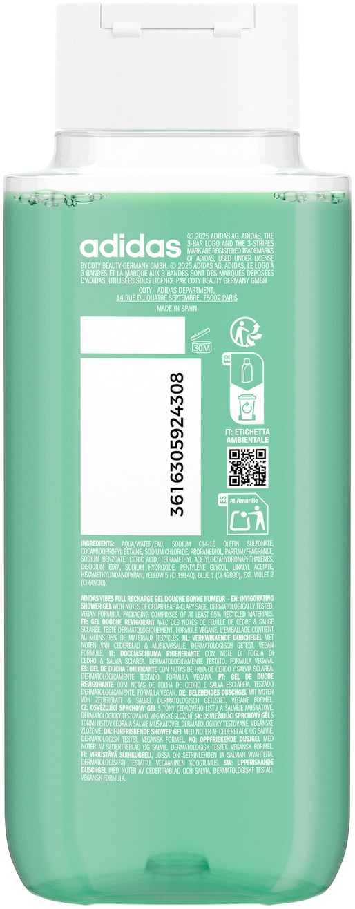 Adidas Vibes Shower Gel, Bild 2 von 2