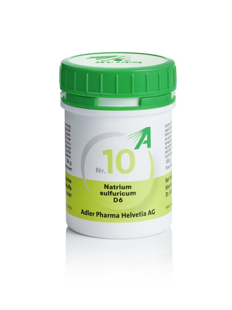 ADLER no10 natrium sulfuricum 6 D, image principale