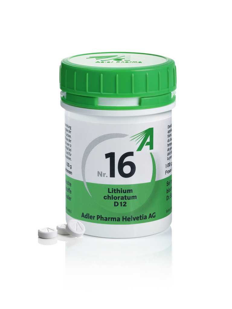 ADLER no16 lithium chloratum 12 D, image 2 sur 2