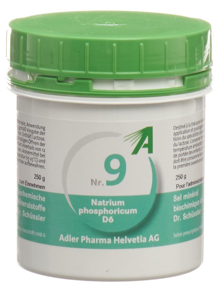 ADLER no9 natrium phosphoricum 6 D, image principale