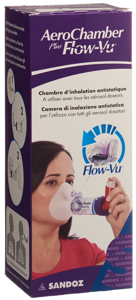 AEROCHAMBER PLUS Flow-Vu petit masque, image 4 sur 4