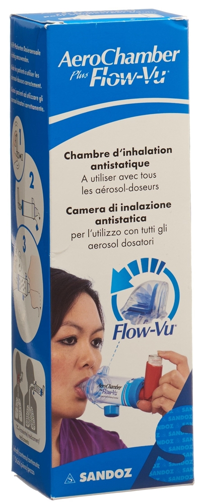 AEROCHAMBER PLUS Flow-Vu sans masque, image 4 sur 4