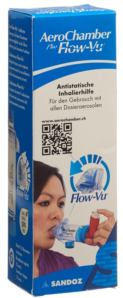AEROCHAMBER PLUS Flow-Vu sans masque