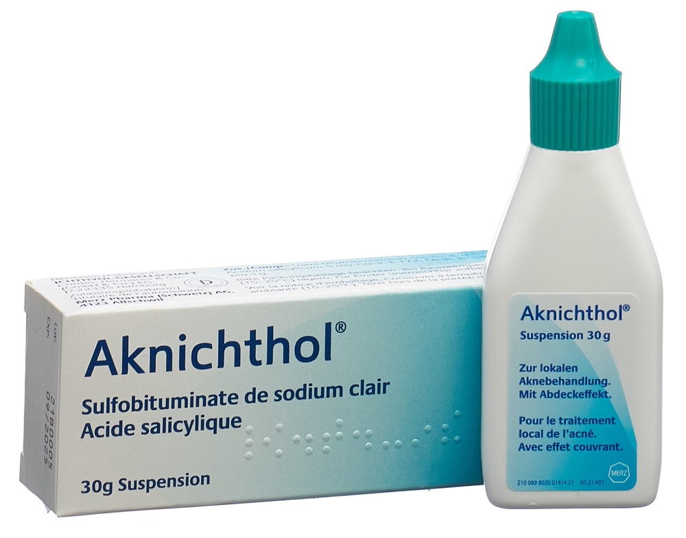 AKNICHTHOL Susp Fl 30 g, Bild 3 von 5