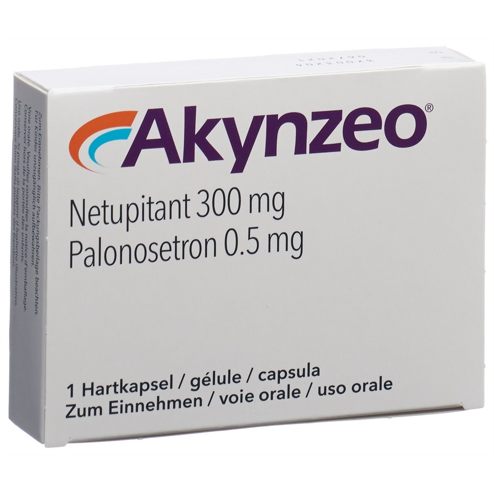 AKYNZEO Kaps 300mg/0.5mg Blist 1 Stk, Hauptbild