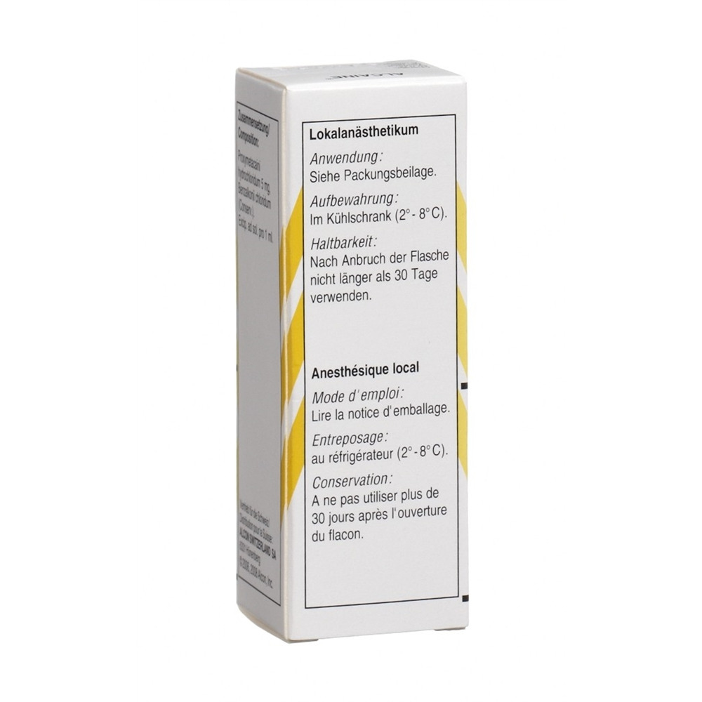 Alcaine gtt opht fl 15 ml, image 2 sur 2