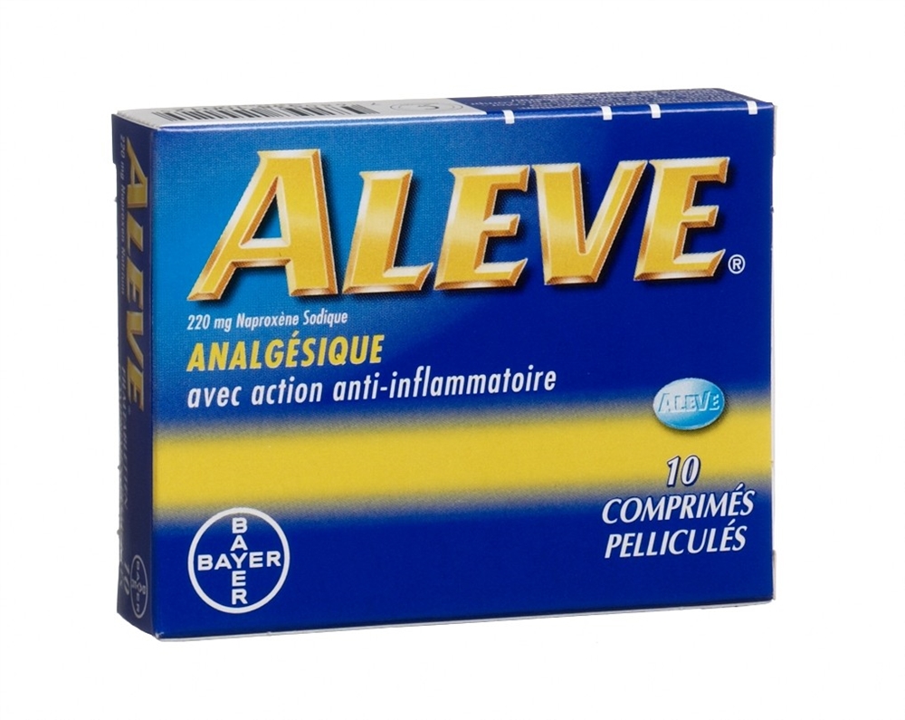 ALEVE cpr pell 220 mg blist 12 pce, image 2 sur 2