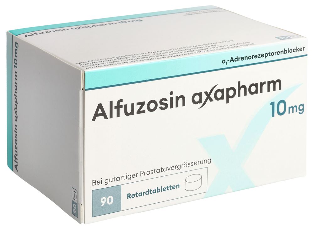 ALFUZOSINE Axapharm 10 mg