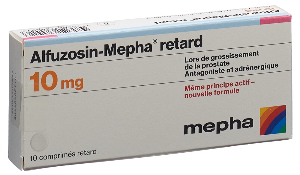 ALFUZOSINE retard 10 mg, Bild 2 von 2