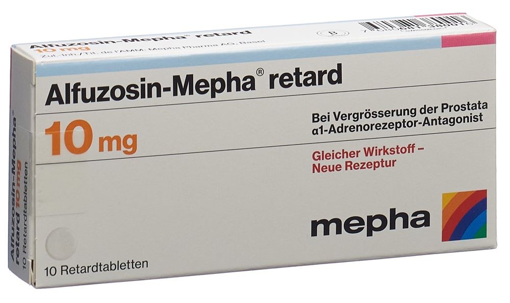 ALFUZOSINE retard 10 mg, Hauptbild