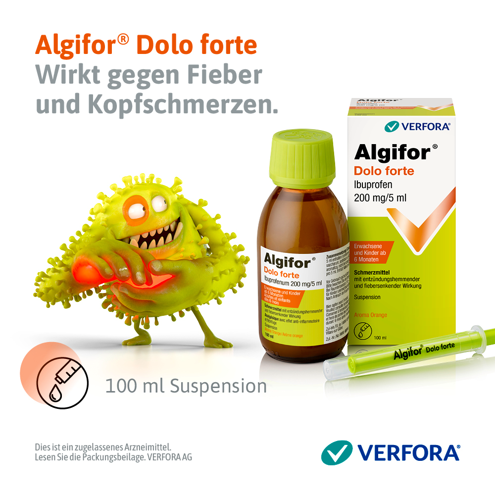 ALGIFOR Dolo forte 200 mg/5ml, Bild 3 von 6