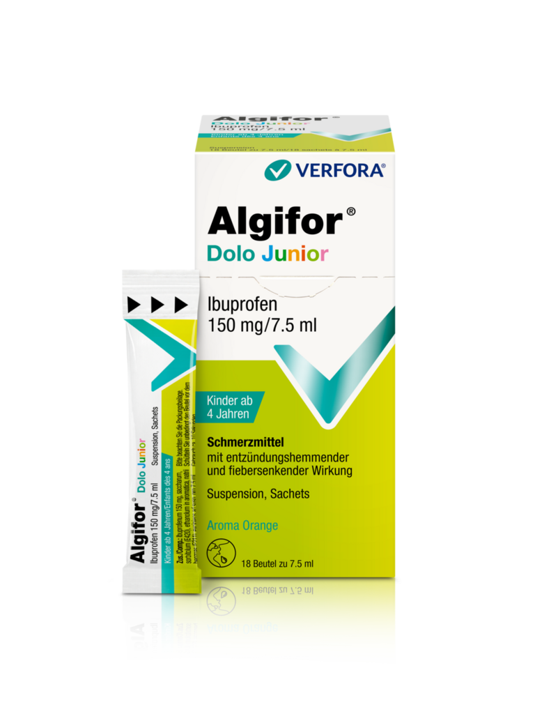 ALGIFOR Dolo Junior 150 mg/7.5ml