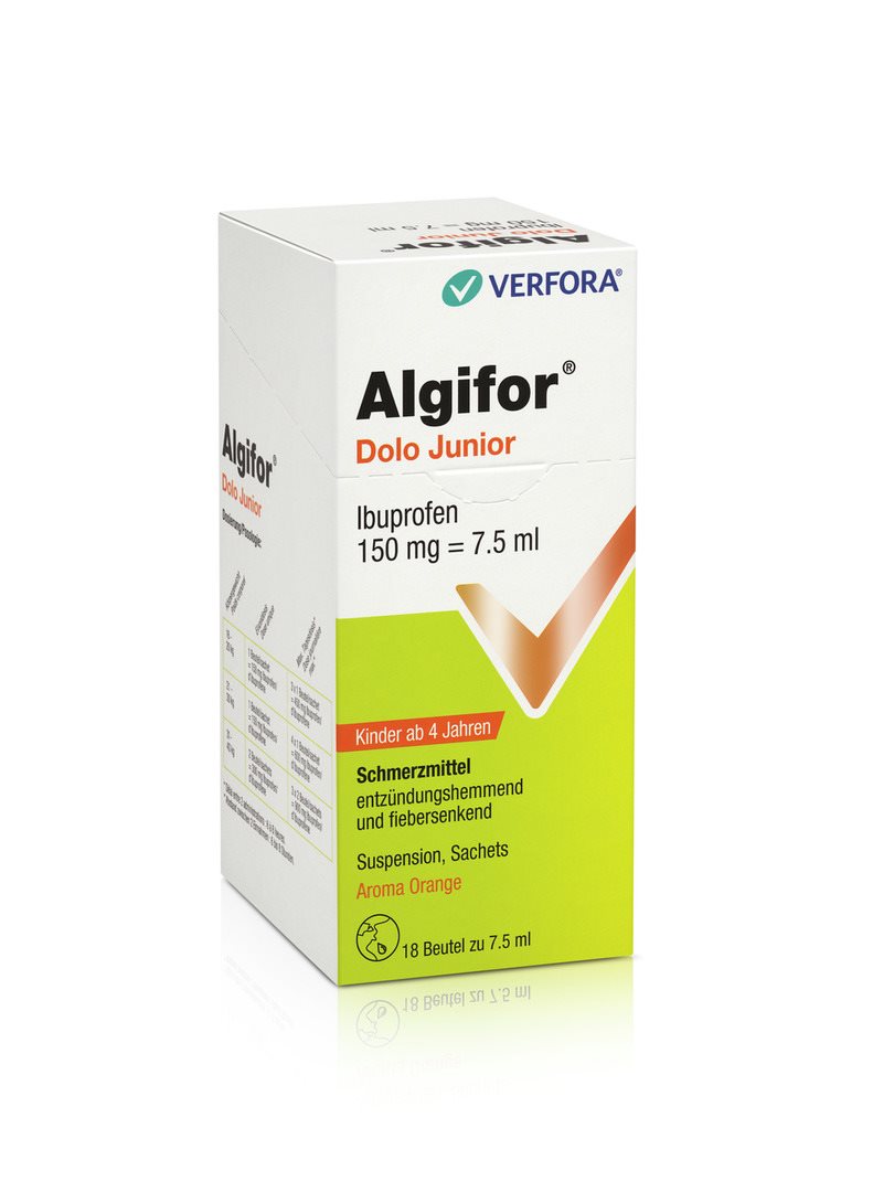 ALGIFOR Dolo Junior 150 mg/7.5ml