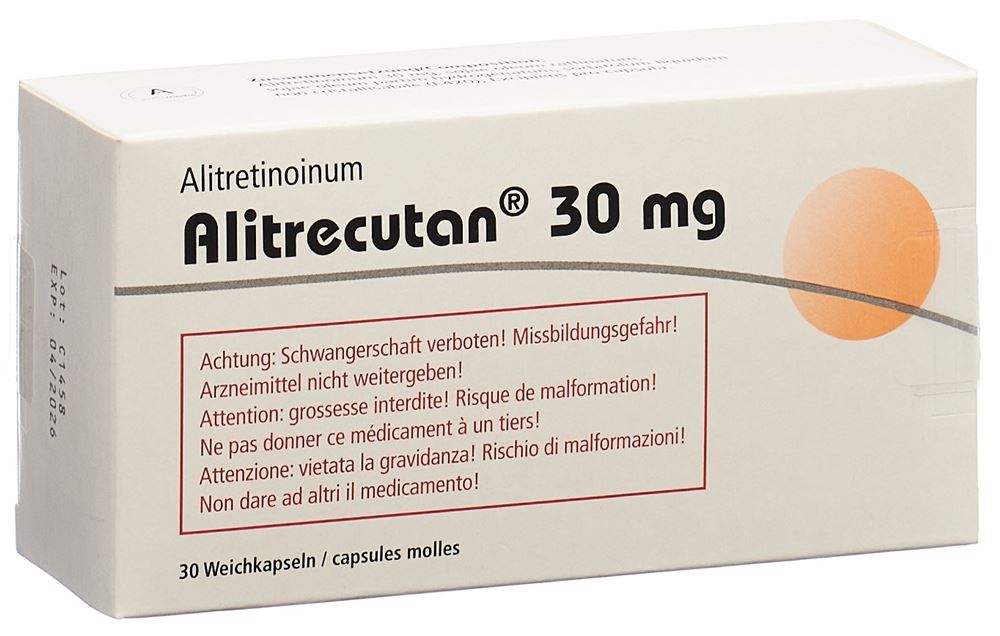 Alitrecutan Weichkaps 30 mg Blist 30 Stk, Hauptbild