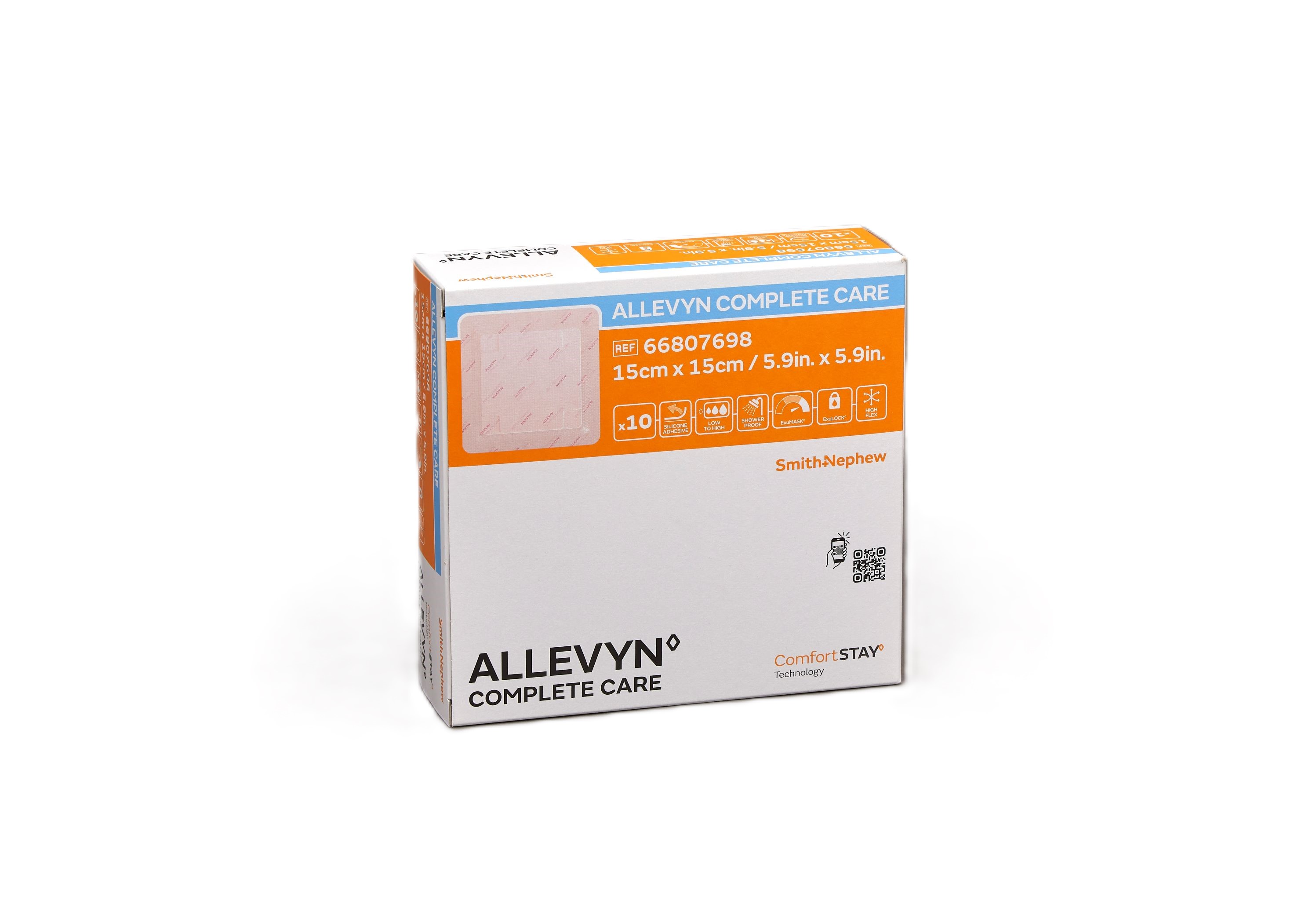 ALLEVYN Complete Care pansement pour plaie silicone