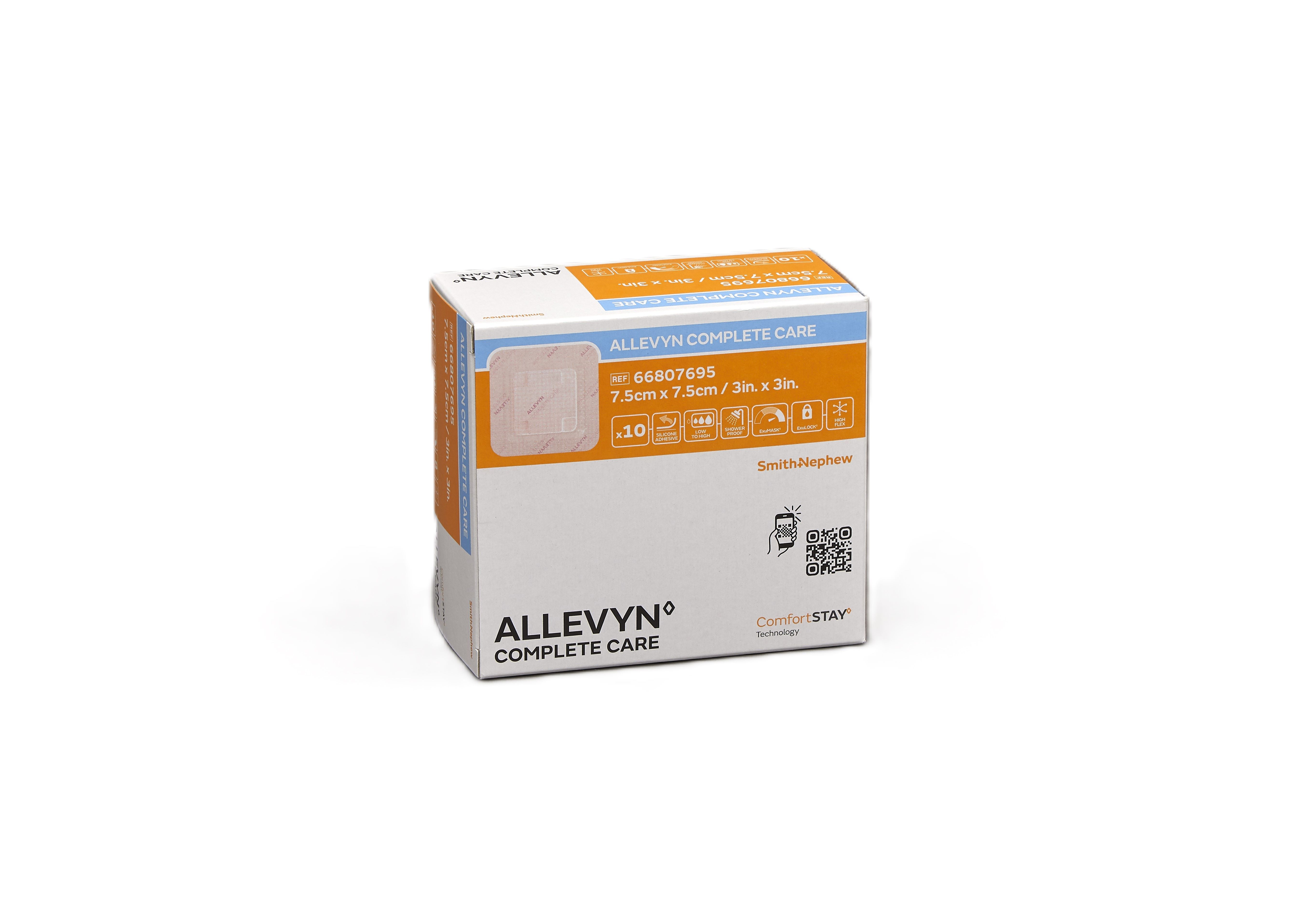 ALLEVYN Complete Care pansement pour plaie silicone