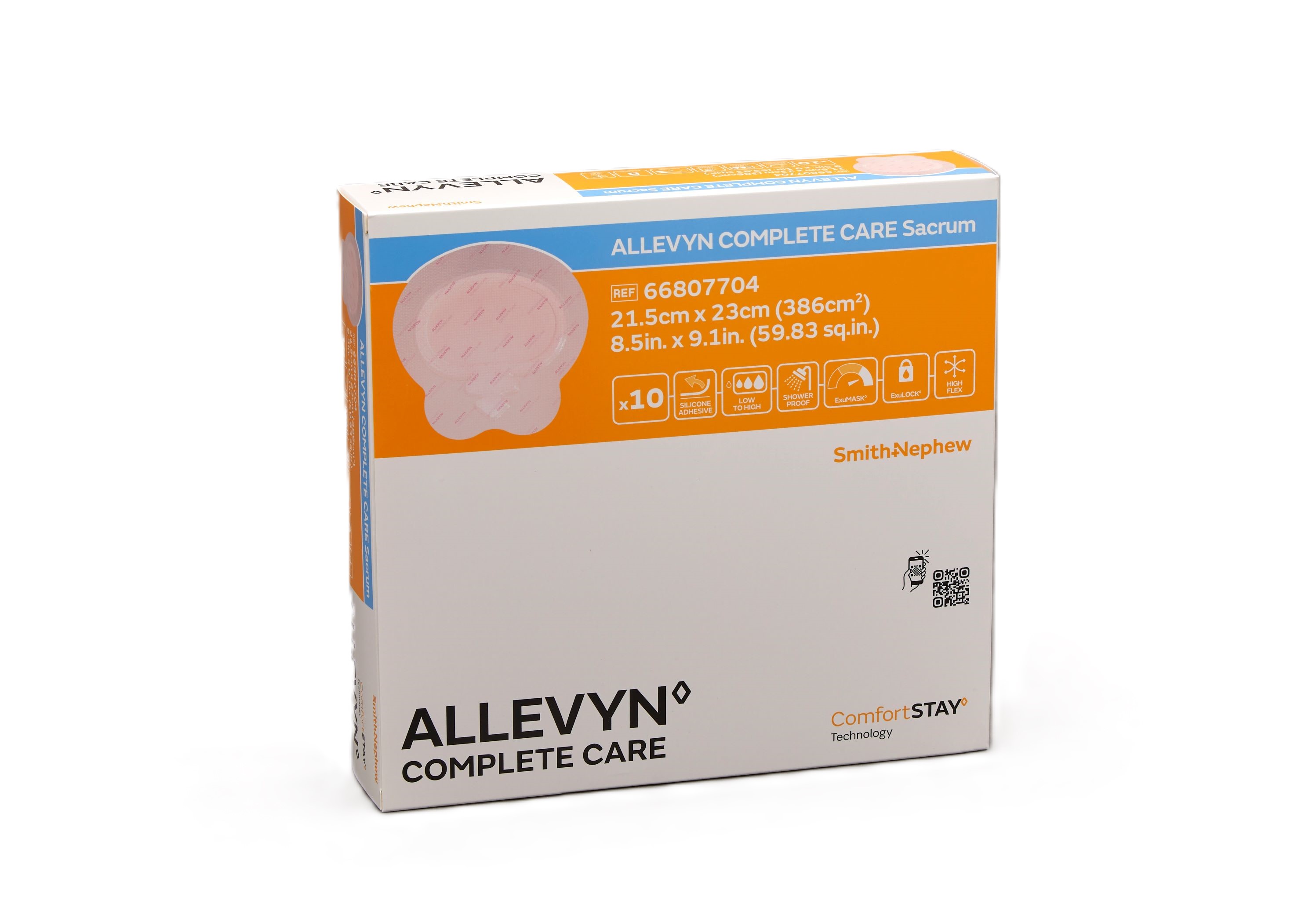 ALLEVYN Complete Care Sacrum pansement pour plaie silicone