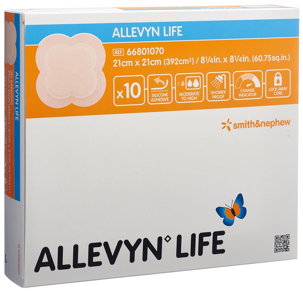 ALLEVYN pansement pour plaie silicone