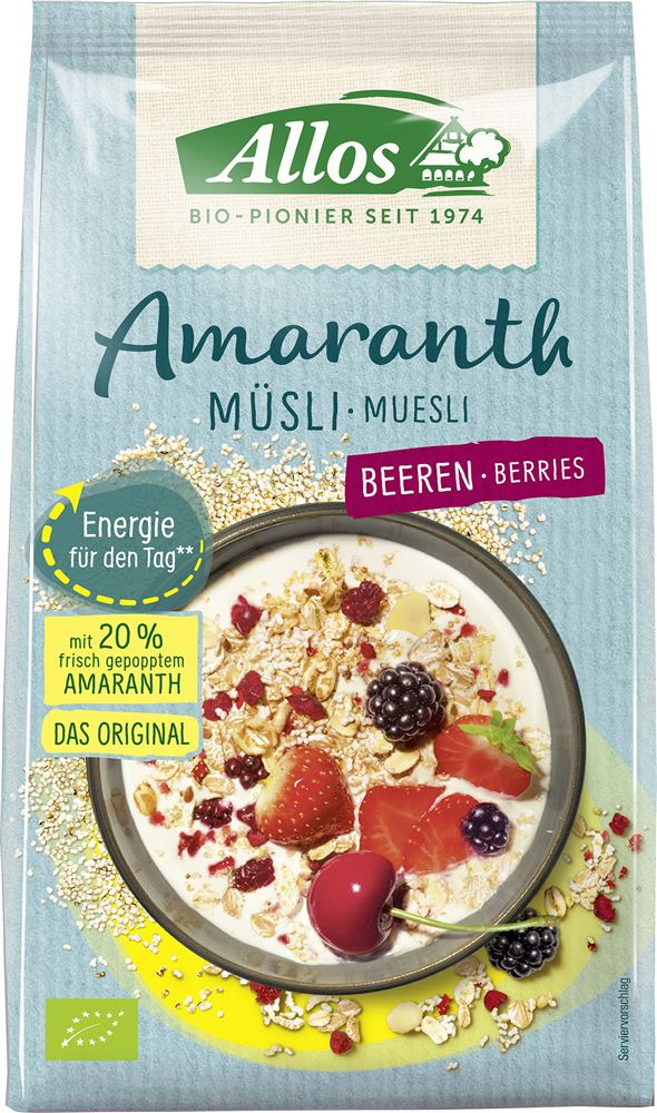 Allos Amaranth Müsli