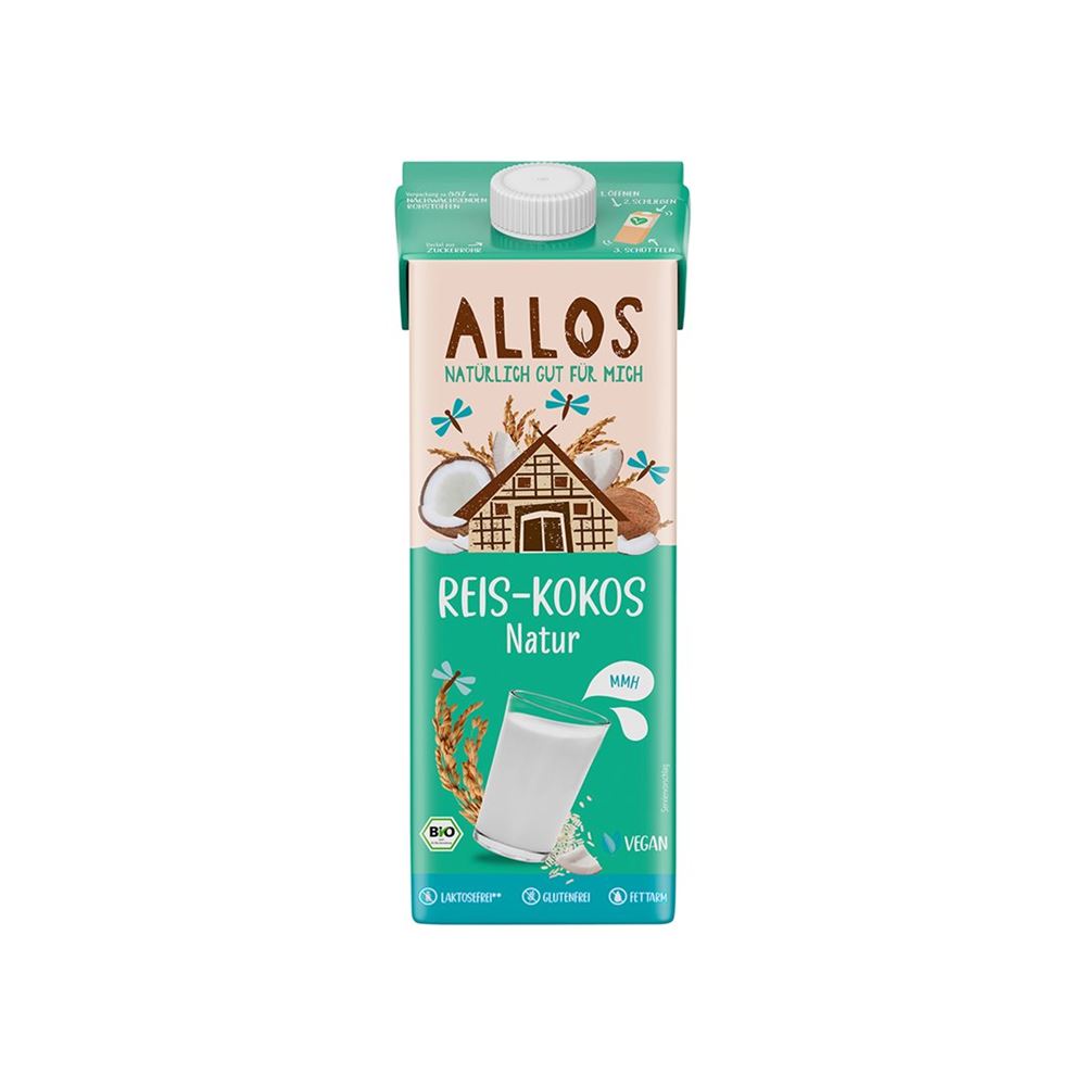 Allos Reis-Kokos Drink, Hauptbild