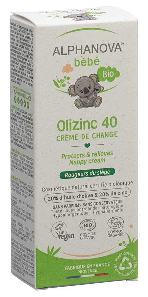ALPHANOVA BB Olizinc 40 Wundschutzcreme, Hauptbild