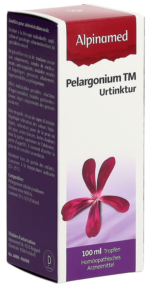 ALPINAMED Pelargonium TM, Hauptbild