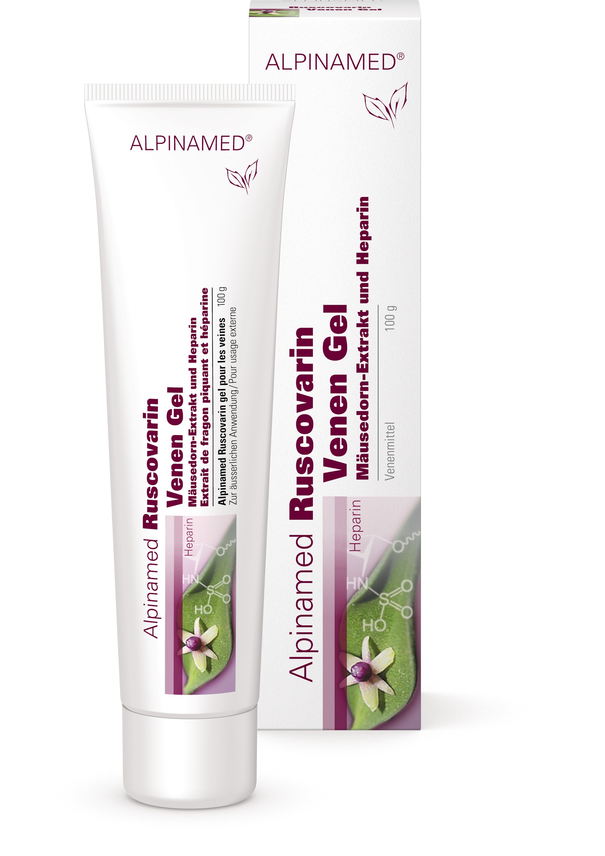 ALPINAMED Ruscovarin Venen Gel, Hauptbild