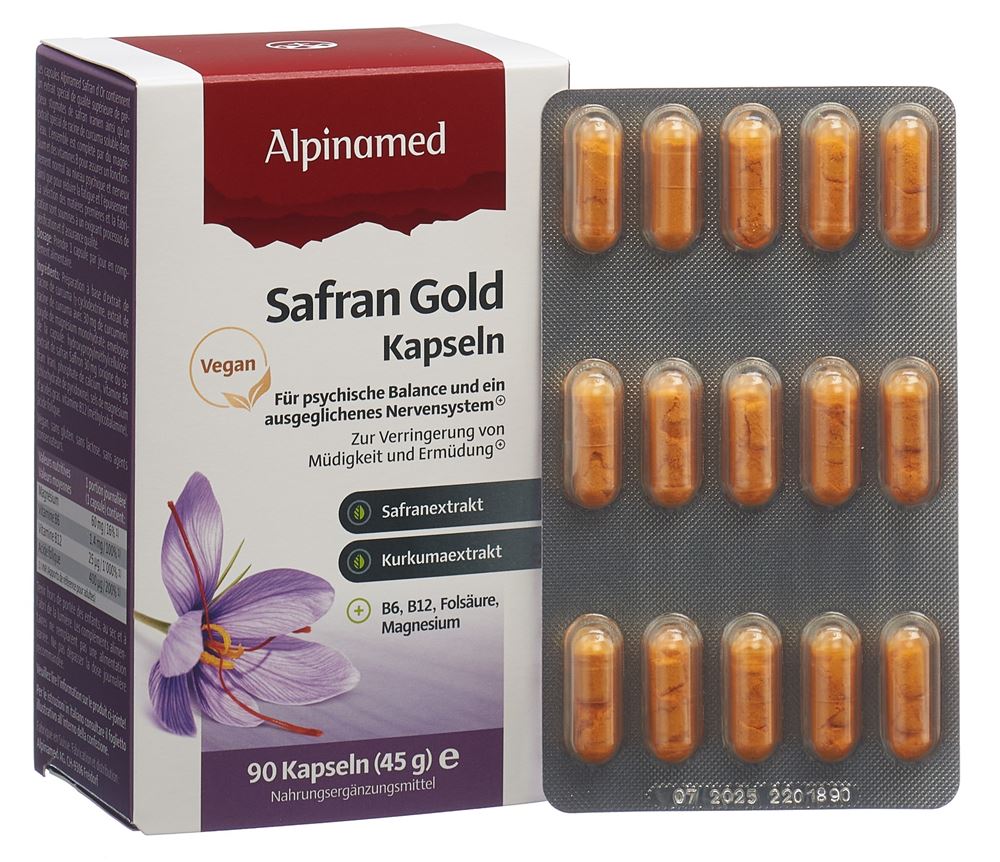 ALPINAMED Safran Gold, Bild 2 von 5