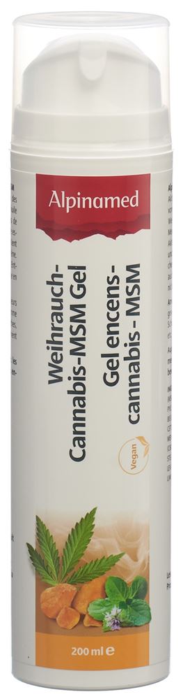 ALPINAMED Weihrauch Cannabis MSM Gel, Bild 4 von 5