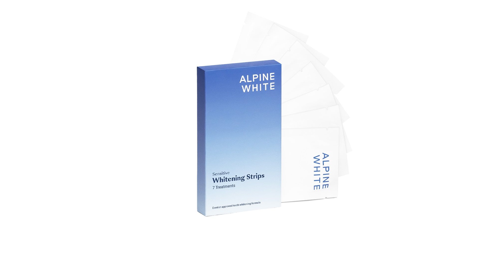 Alpine White Whitening Strips Sensitive