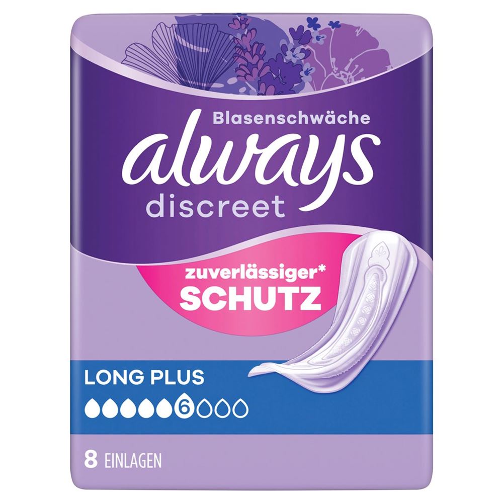 Always Discreet incontinence