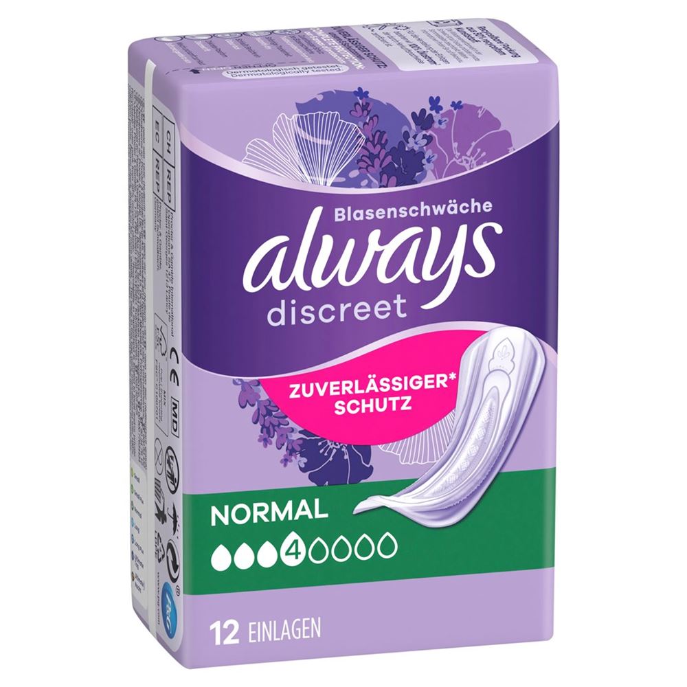 Always Discreet Inkontinenz, Hauptbild