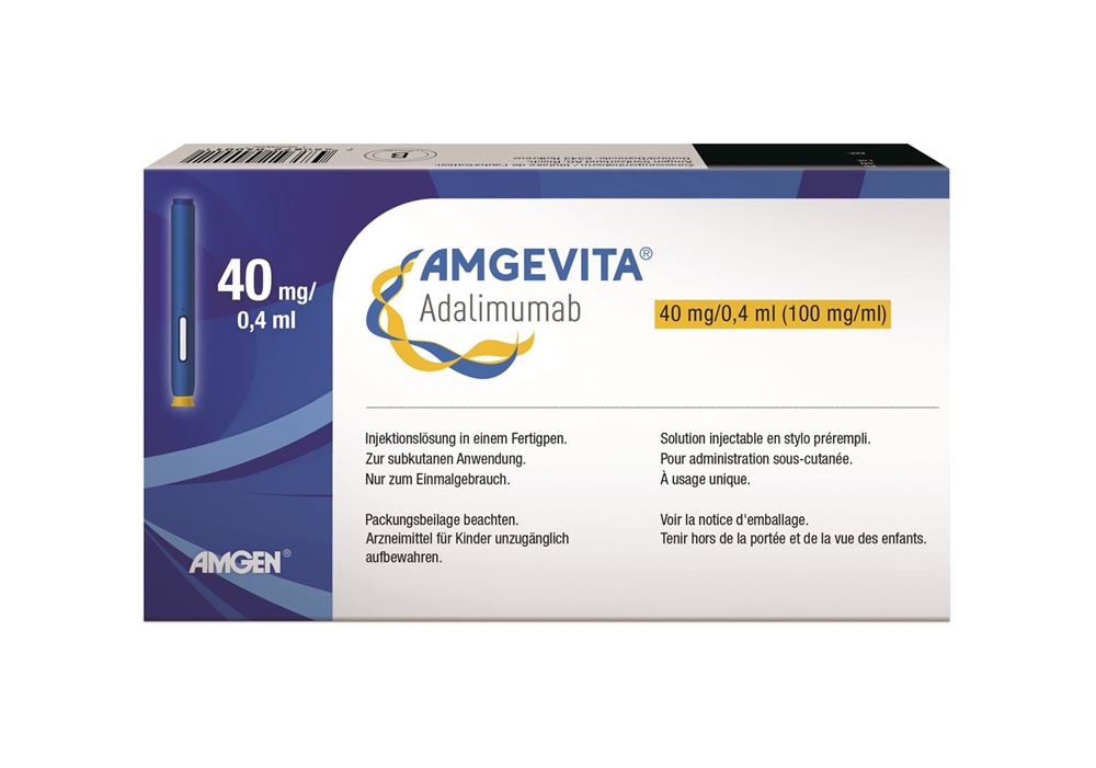 AMGEVITA sol inj 40 mg/0.4ml stylo prérempli stylo pré 1 pce, image principale