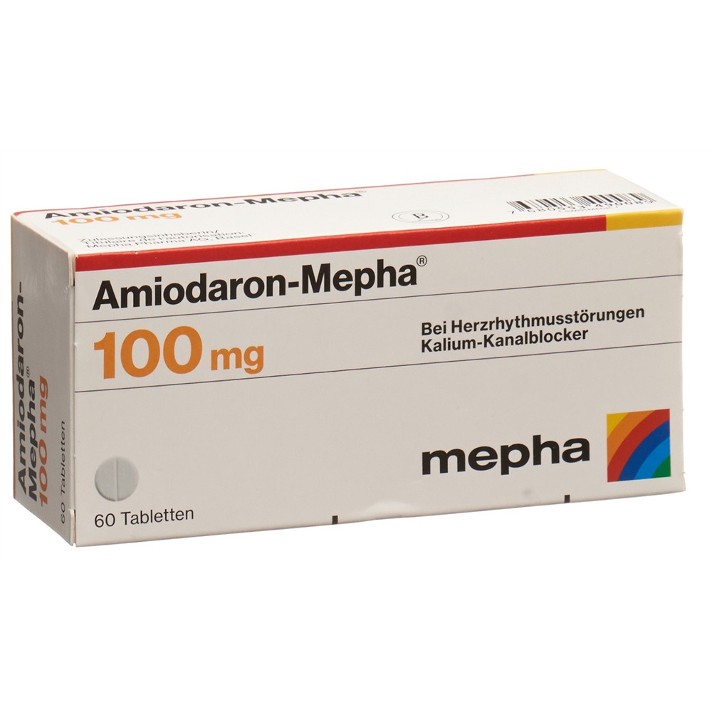 AMIODARONE Mepha 100 mg, Hauptbild