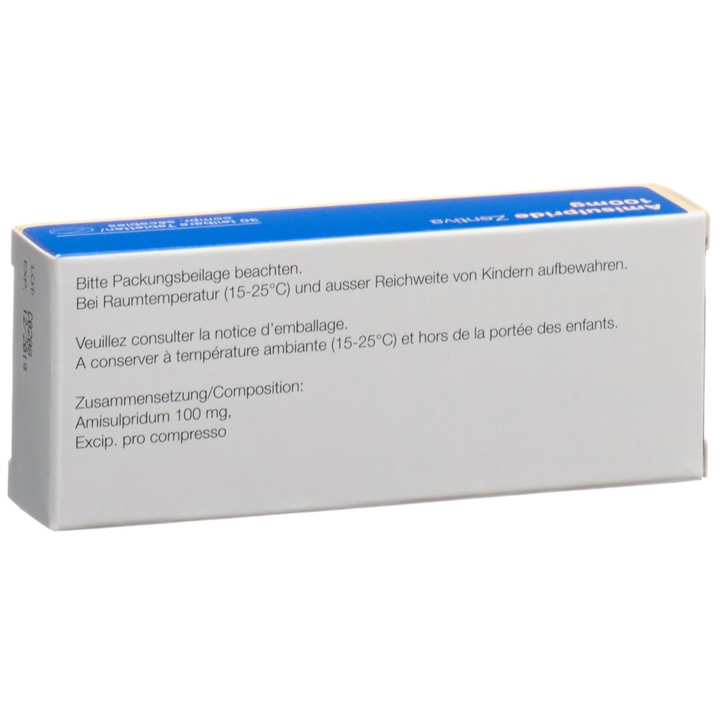 AMISULPRIDE Zentiva 100 mg, image 2 sur 2